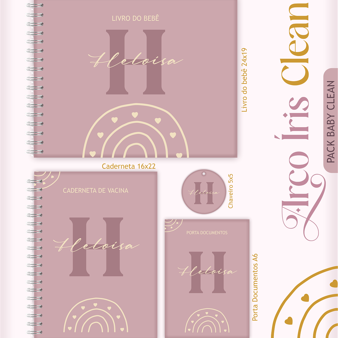 Arquivo Encadernação Baby Arco-Íris 1