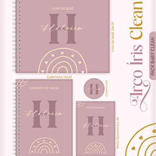 Arquivo Encadernação Baby Arco-Íris