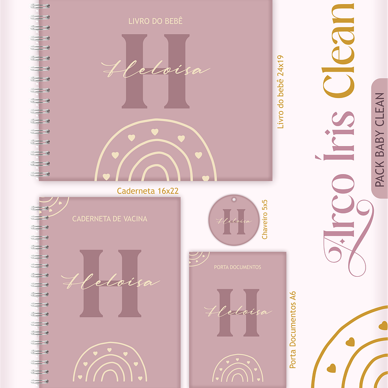 Arquivo Encadernação Baby Arco-Íris 1