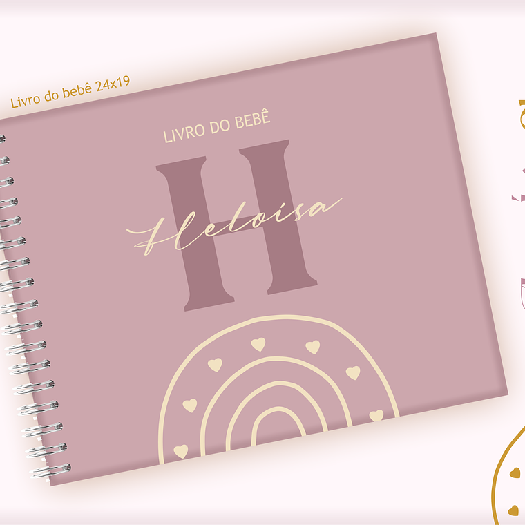 Arquivo Encadernação Baby Arco-Íris 3