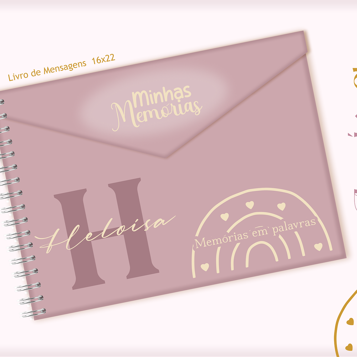 Arquivo Encadernação Baby Arco-Íris 8