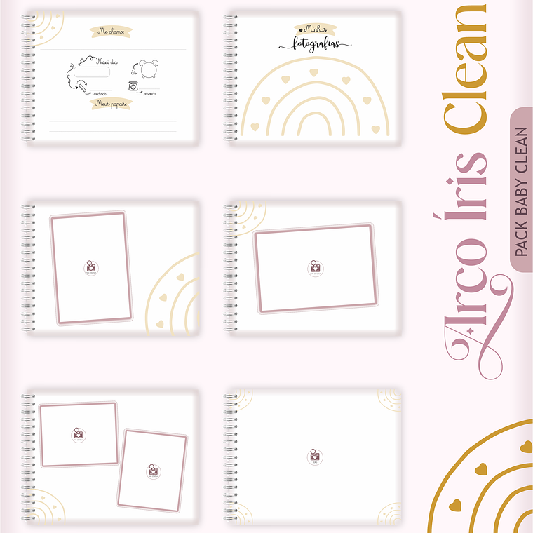 Arquivo Encadernação Baby Arco-Íris 14