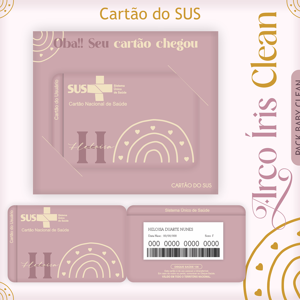 Arquivo Encadernação Baby Arco-Íris 16