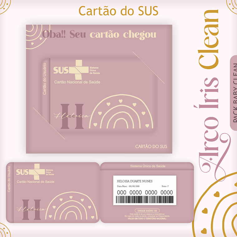 Arquivo Encadernação Baby Arco-Íris 16