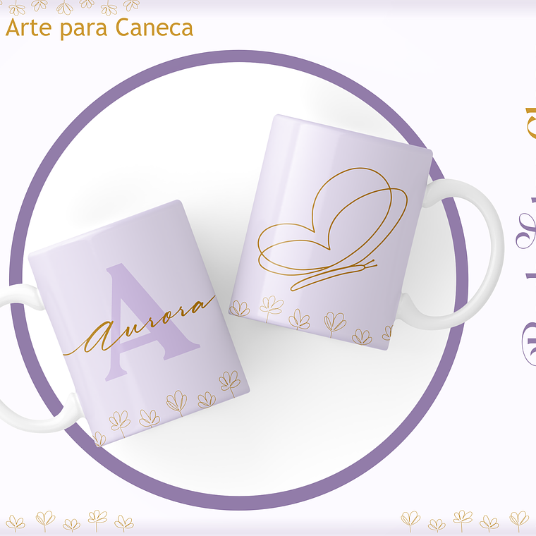 Arquivo Encadernação Baby Borbolea Clean 19