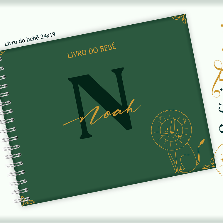 Arquivo Encadernação Baby Safari 2