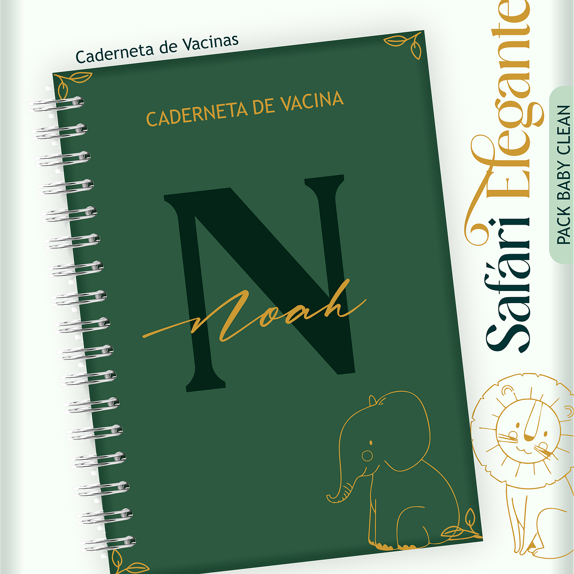 Arquivo Encadernação Baby Safari 14