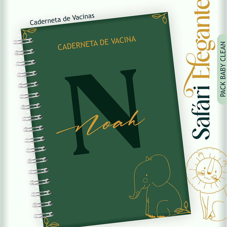 Arquivo Encadernação Baby Safari 14
