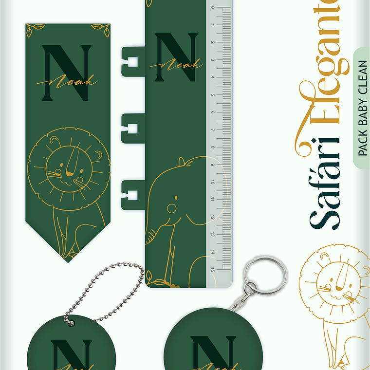 Arquivo Encadernação Baby Safari 17