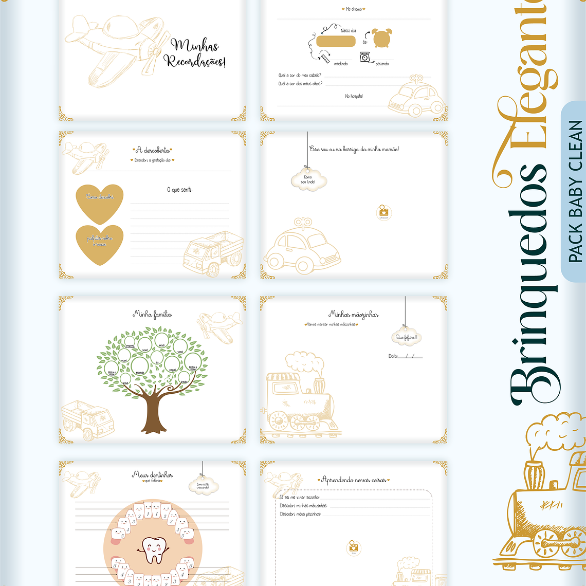 Arquivo Encadernação Baby Brinquedos 4