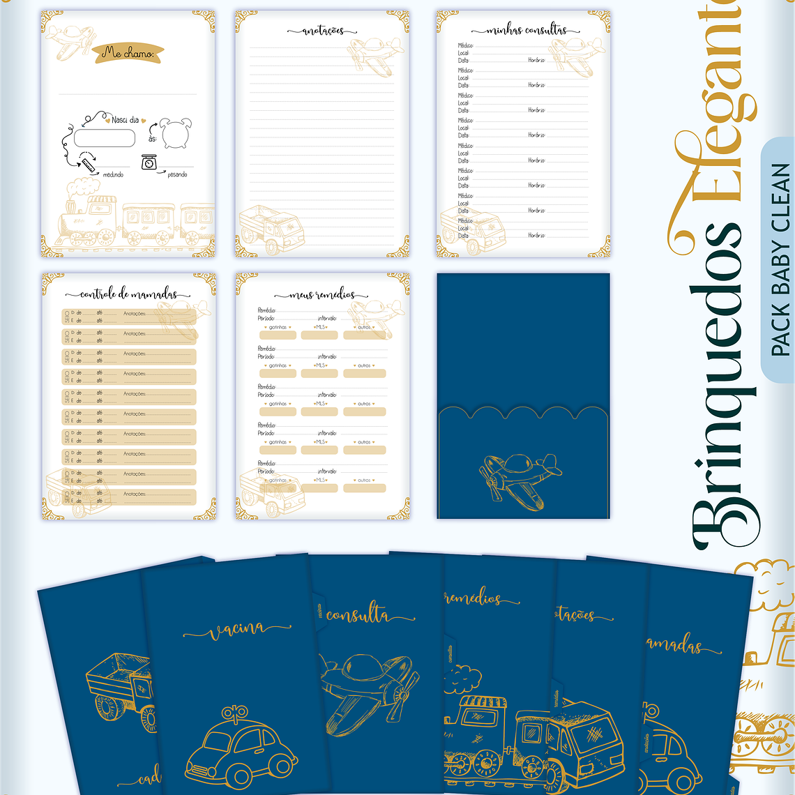 Arquivo Encadernação Baby Brinquedos 9