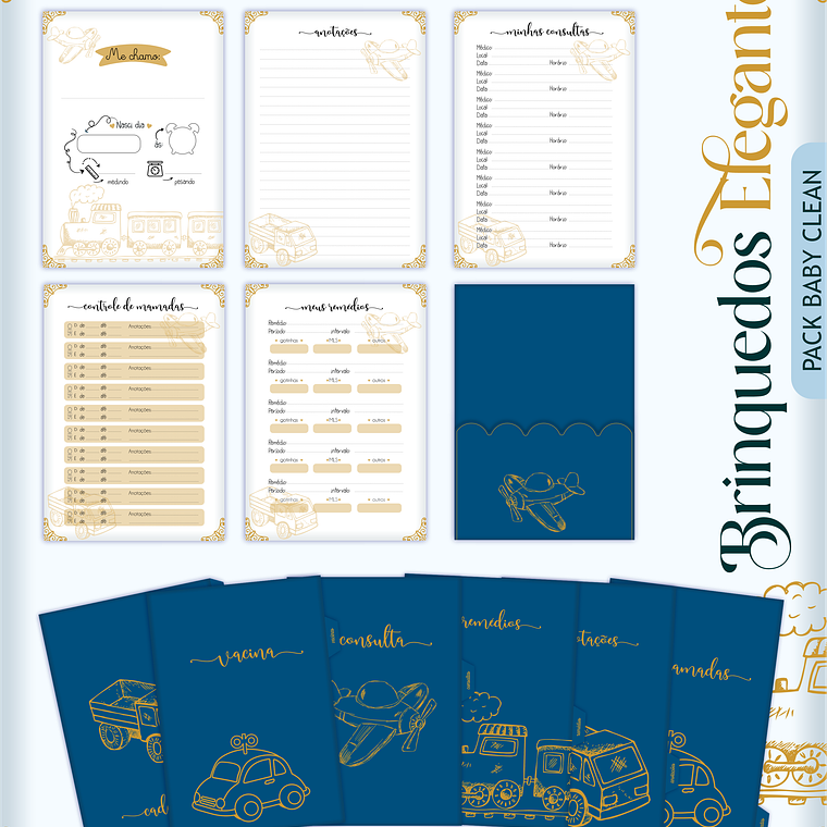 Arquivo Encadernação Baby Brinquedos 9