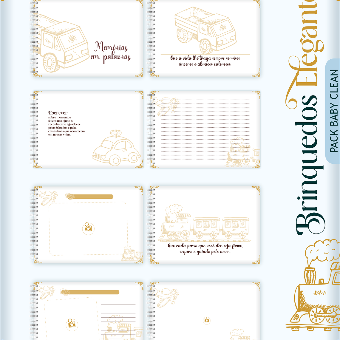 Arquivo Encadernação Baby Brinquedos 10