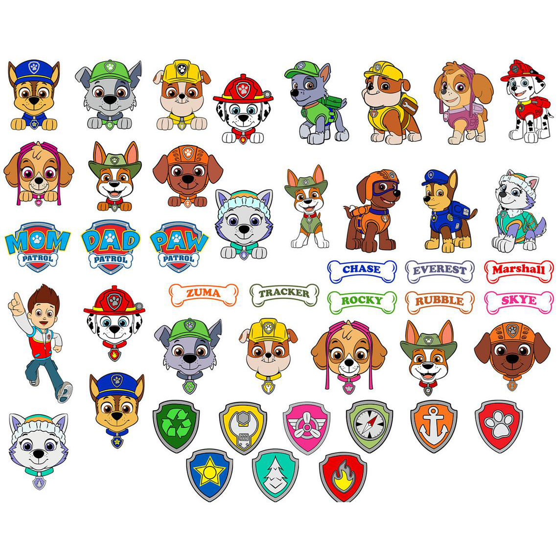 Vetores Patrulha Canina 1