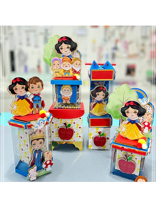 ARQUIVO DE CORTE BRANCA DE NEVE VITRINE