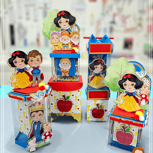 ARQUIVO DE CORTE BRANCA DE NEVE VITRINE