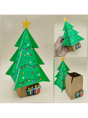Arquivo Natal Árvore Caixinha