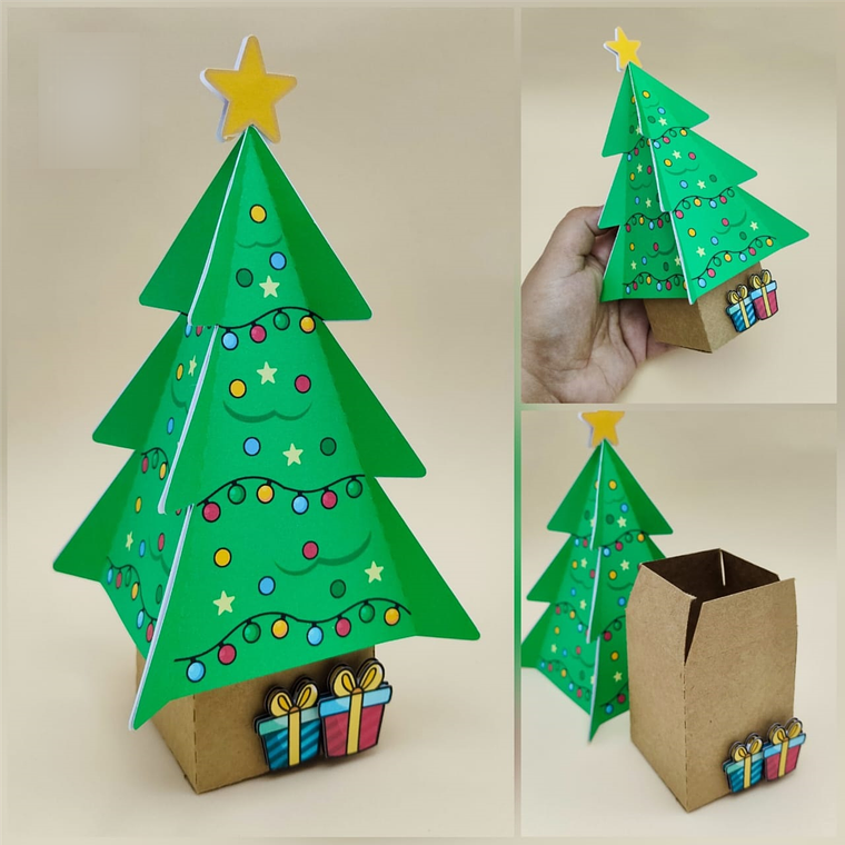 Arquivo Natal Árvore Caixinha 1
