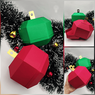  Arquivo Natal Bola 3D 