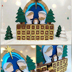Arquivo Natal Cristão Calendário Advento Menino Jesus