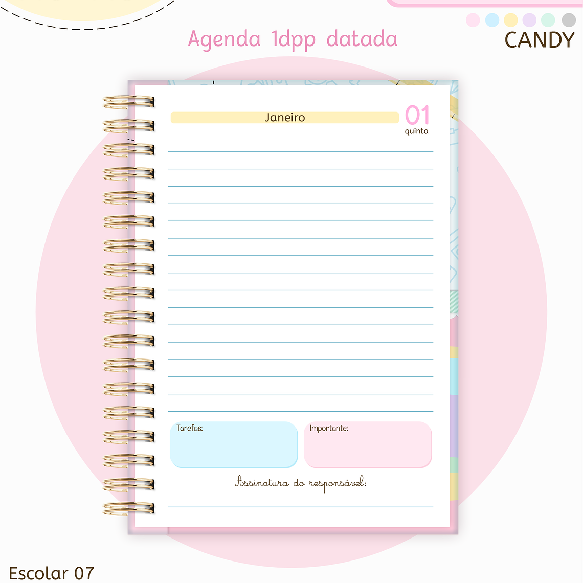 Arquivo Pack Agendas Escolares A5 2026 2