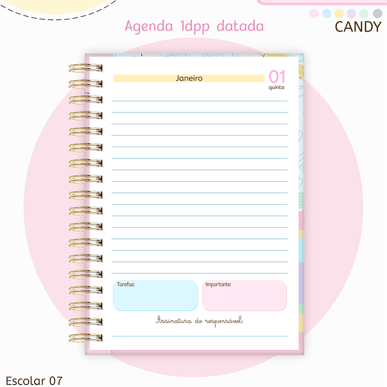 Arquivo Pack Agendas Escolares A5 2026 2