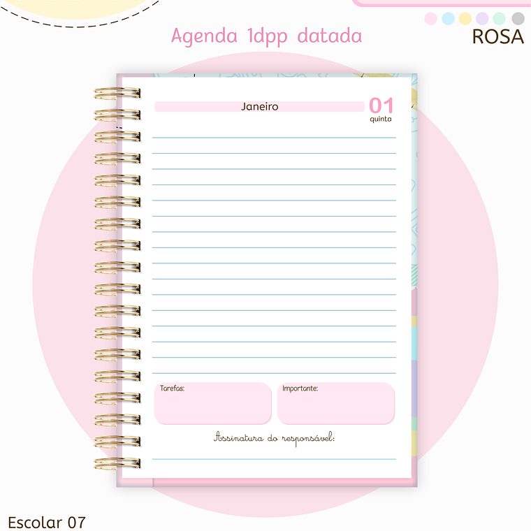 Arquivo Pack Agendas Escolares A5 2026 3