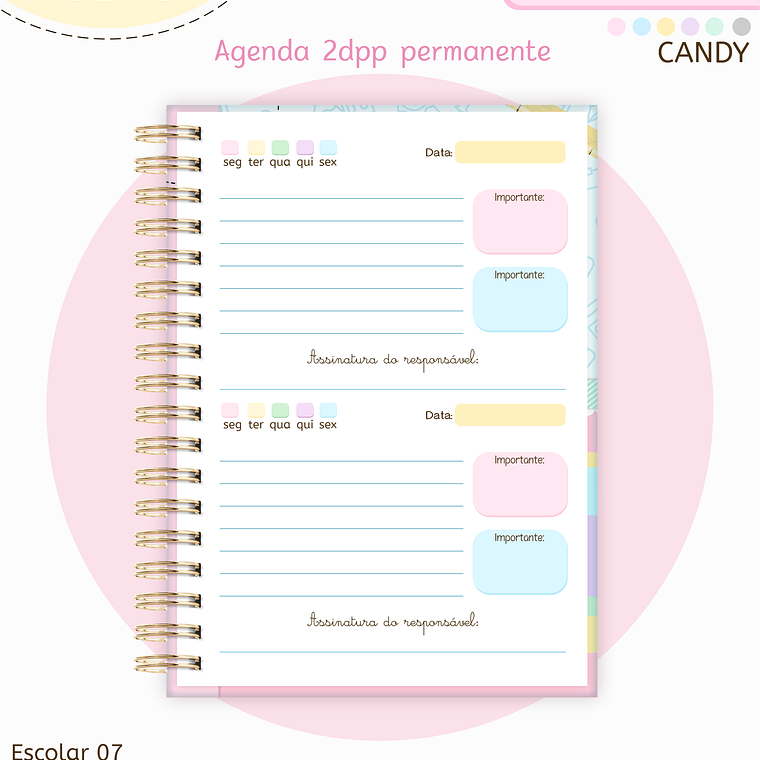 Arquivo Pack Agendas Escolares A5 2026 4