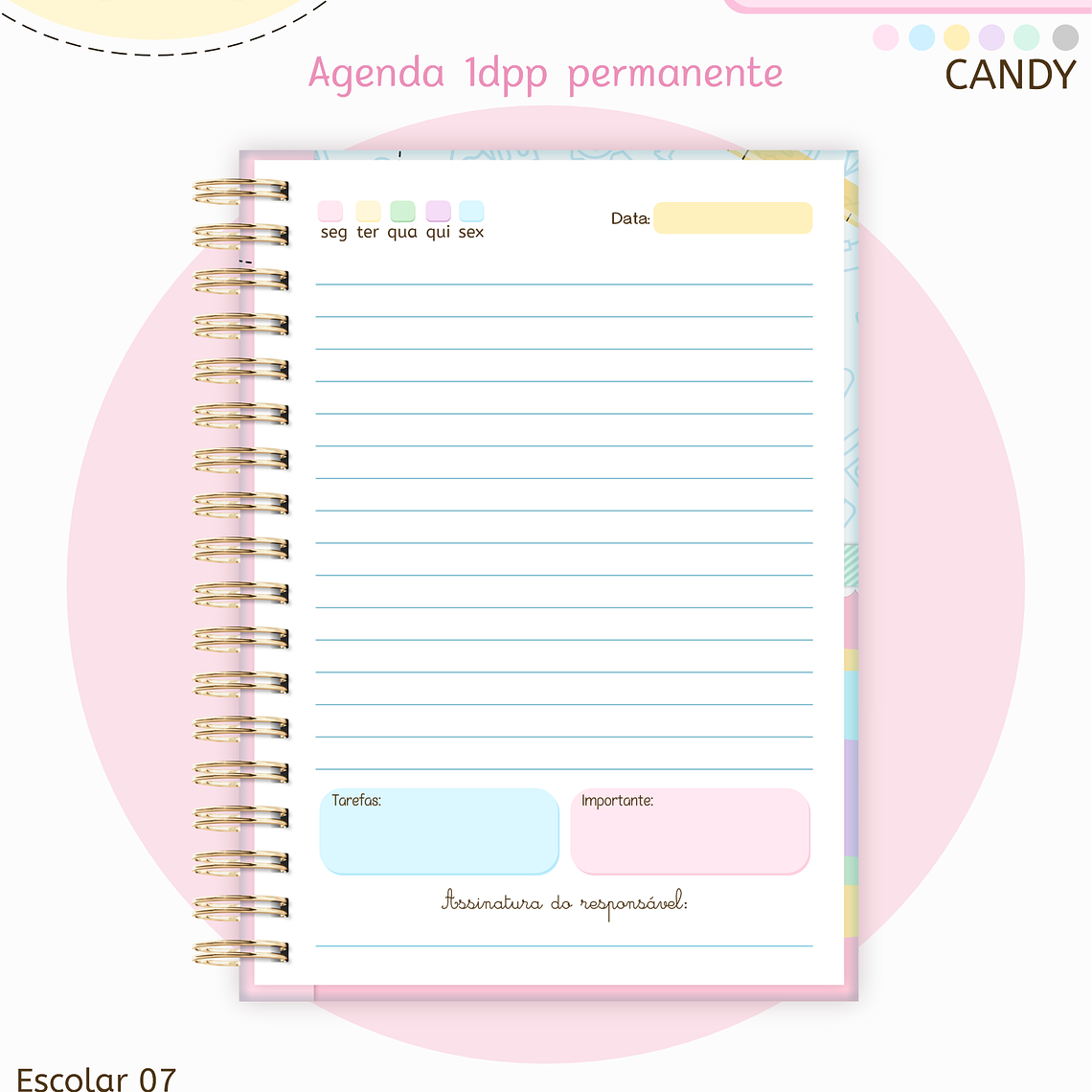 Arquivo Pack Agendas Escolares A5 2026 5
