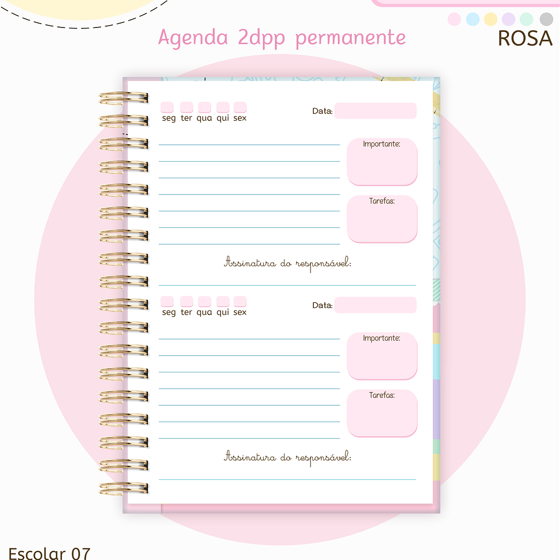 Arquivo Pack Agendas Escolares A5 2026 8