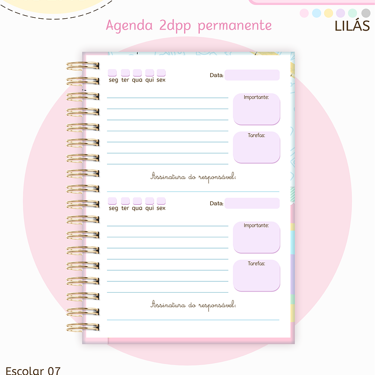 Arquivo Pack Agendas Escolares A5 2026 13