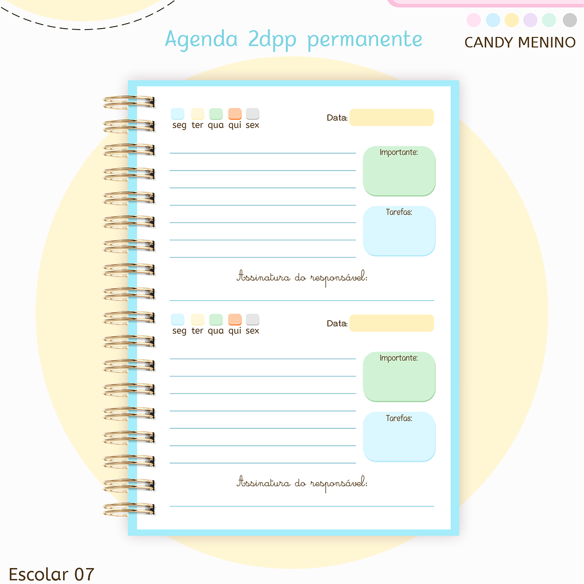Arquivo Pack Agendas Escolares A5 2026 16