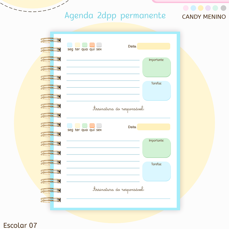 Arquivo Pack Agendas Escolares A5 2026 16