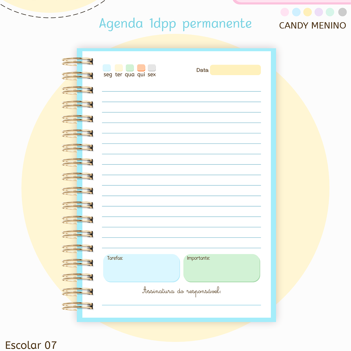 Arquivo Pack Agendas Escolares A5 2026 17