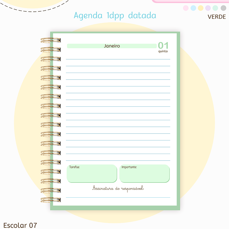 Arquivo Pack Agendas Escolares A5 2026 21
