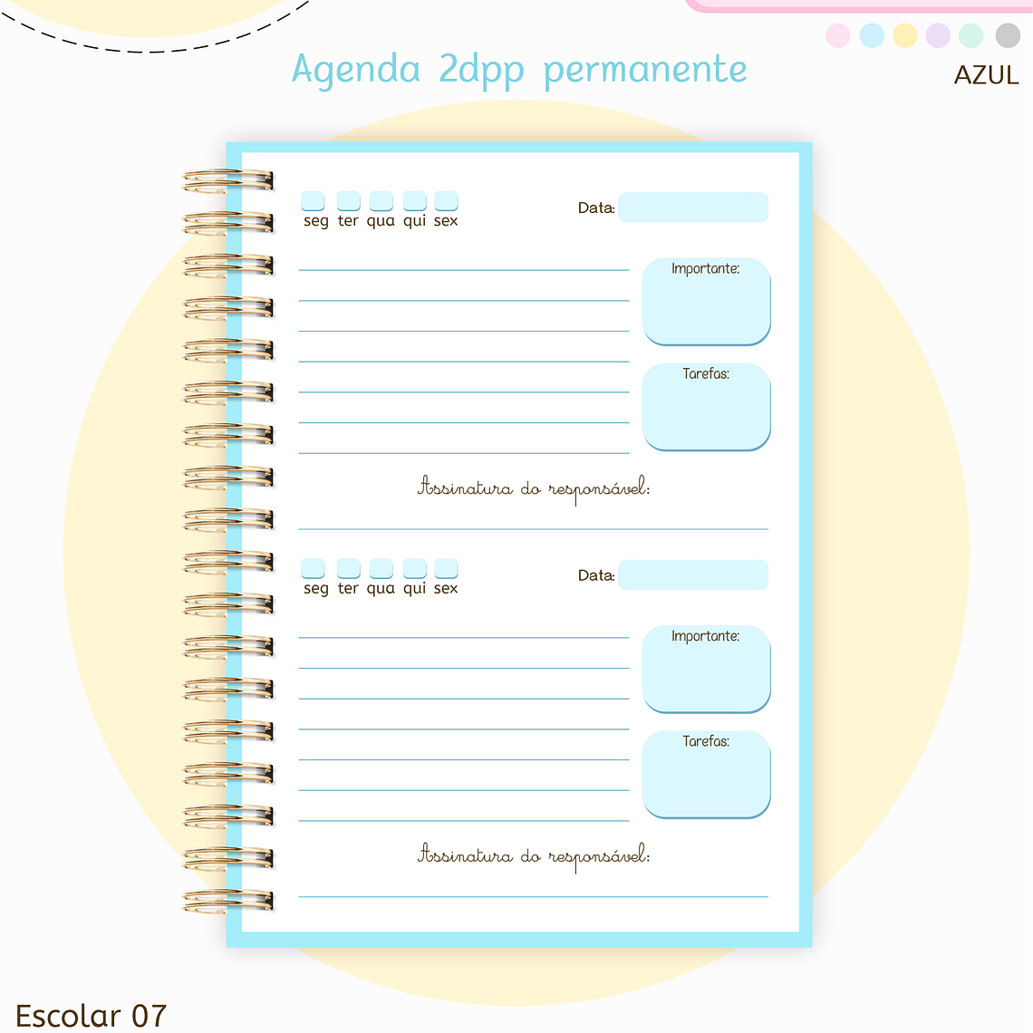Arquivo Pack Agendas Escolares A5 2026 23