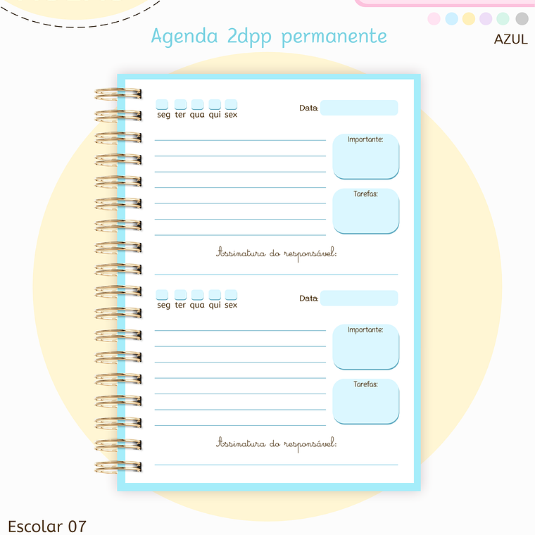 Arquivo Pack Agendas Escolares A5 2026 23
