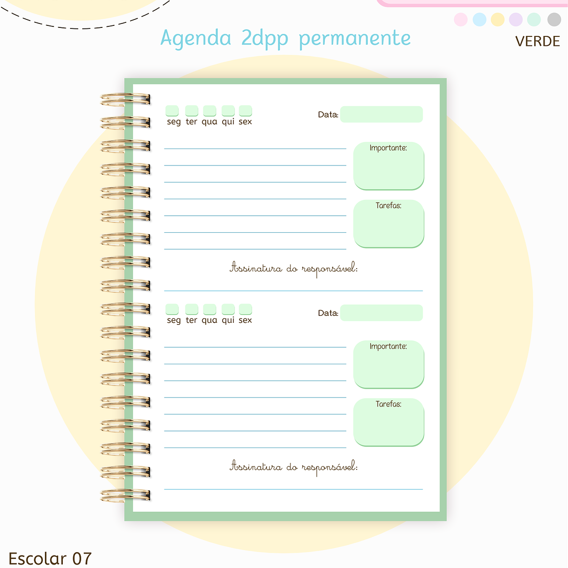 Arquivo Pack Agendas Escolares A5 2026 25