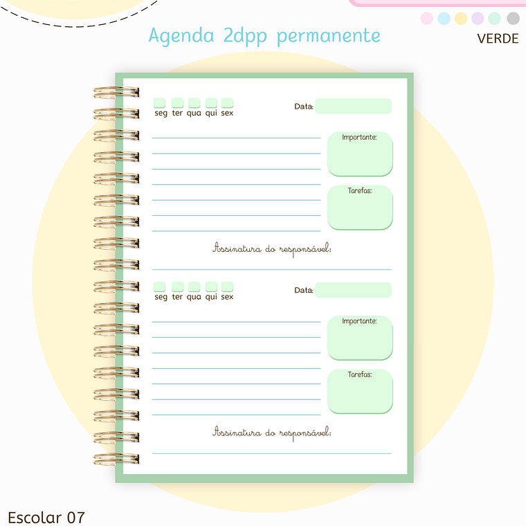 Arquivo Pack Agendas Escolares A5 2026 25