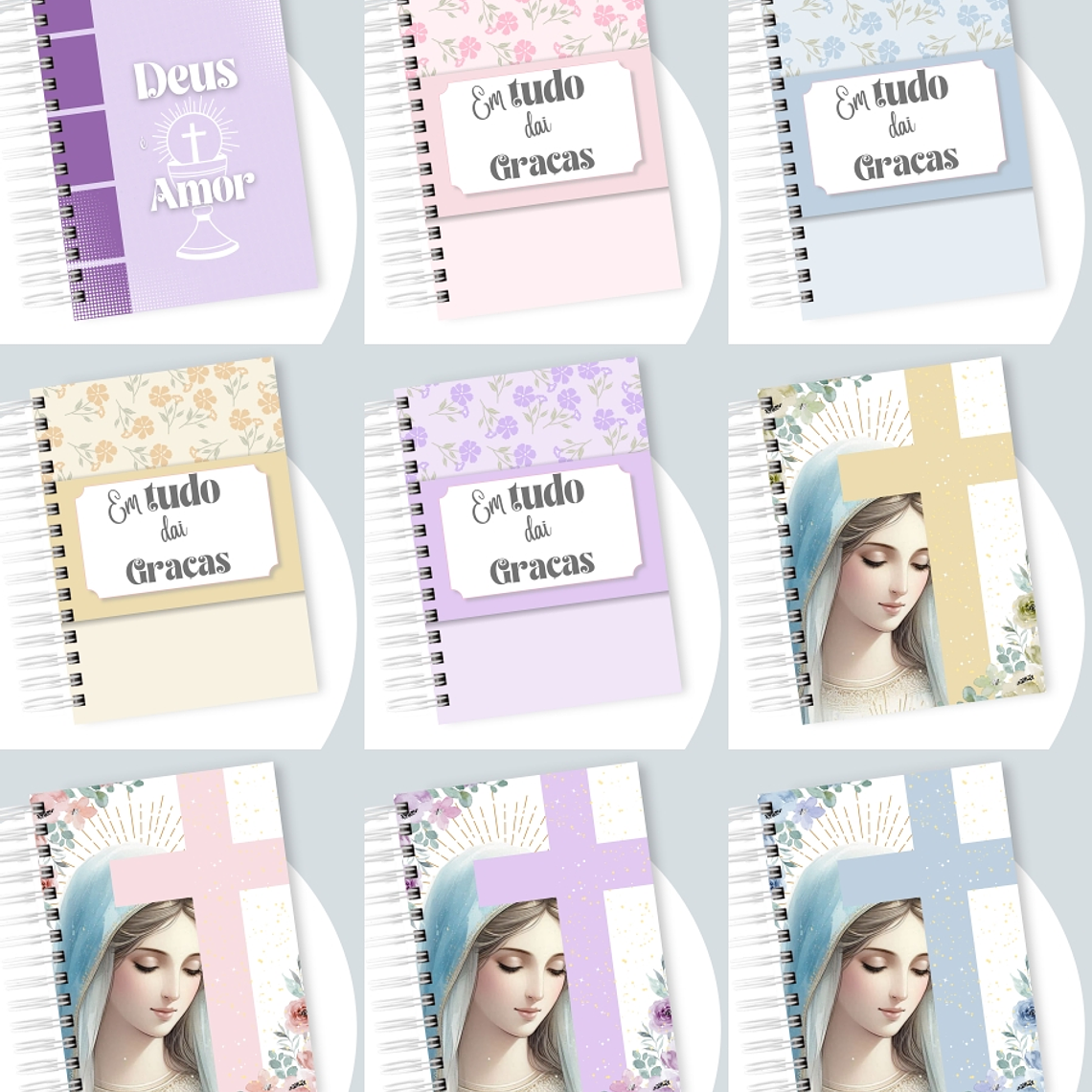 Arquivo Pack 100 Capas Católicas 2