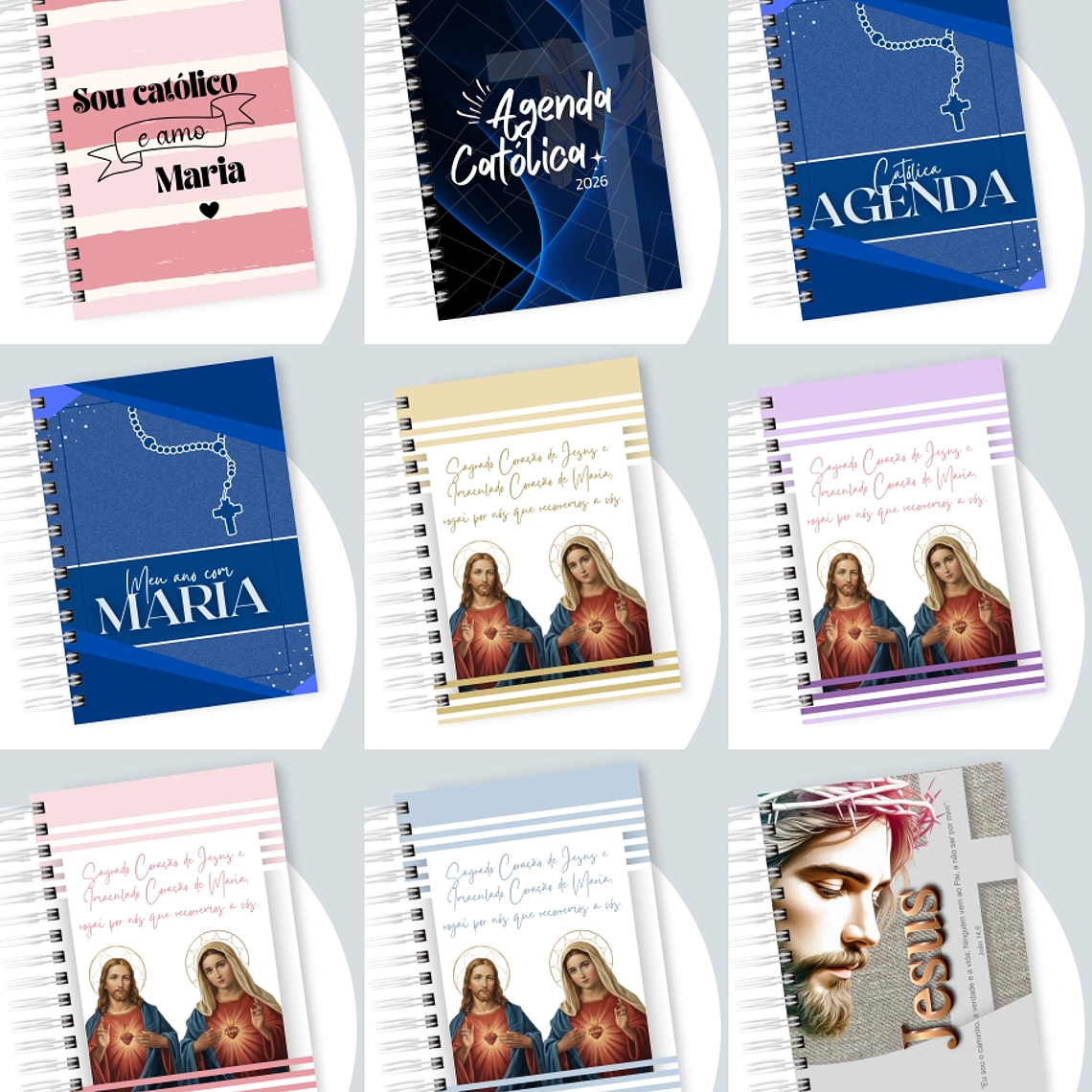 Arquivo Pack 100 Capas Católicas 5