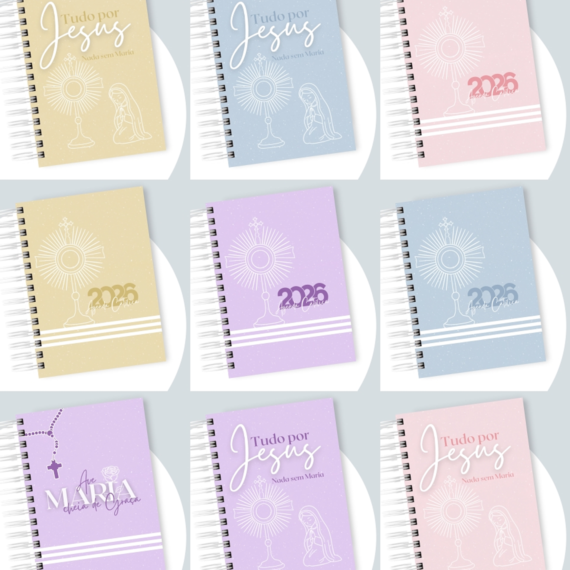 Arquivo Pack 100 Capas Católicas 7