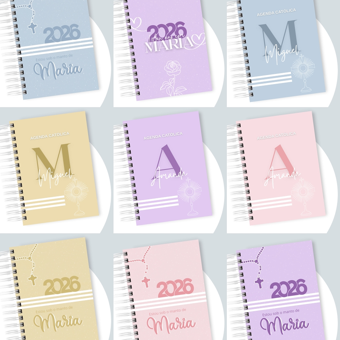 Arquivo Pack 100 Capas Católicas 12