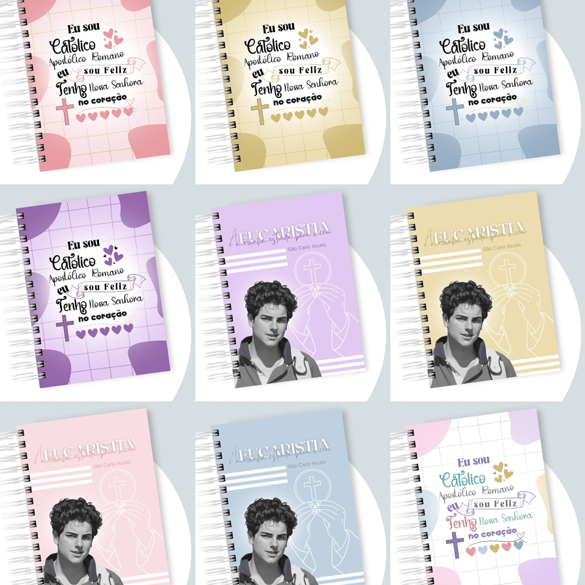 Arquivo Pack 100 Capas Católicas 13