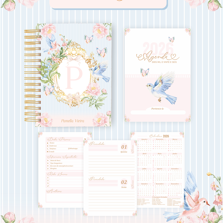 Arquivo Encadernação Coleção Beautiful Garden 2026 - PAMELLA VIEIRA 5