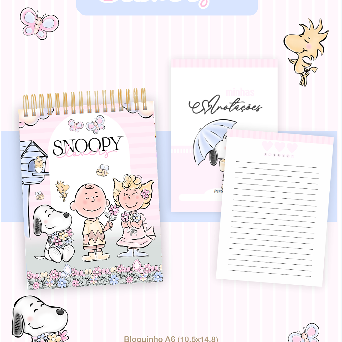 Arquivo Encadernação Coleção Snoopy Lovers 2026 - PAMELLA VIEIRA 3