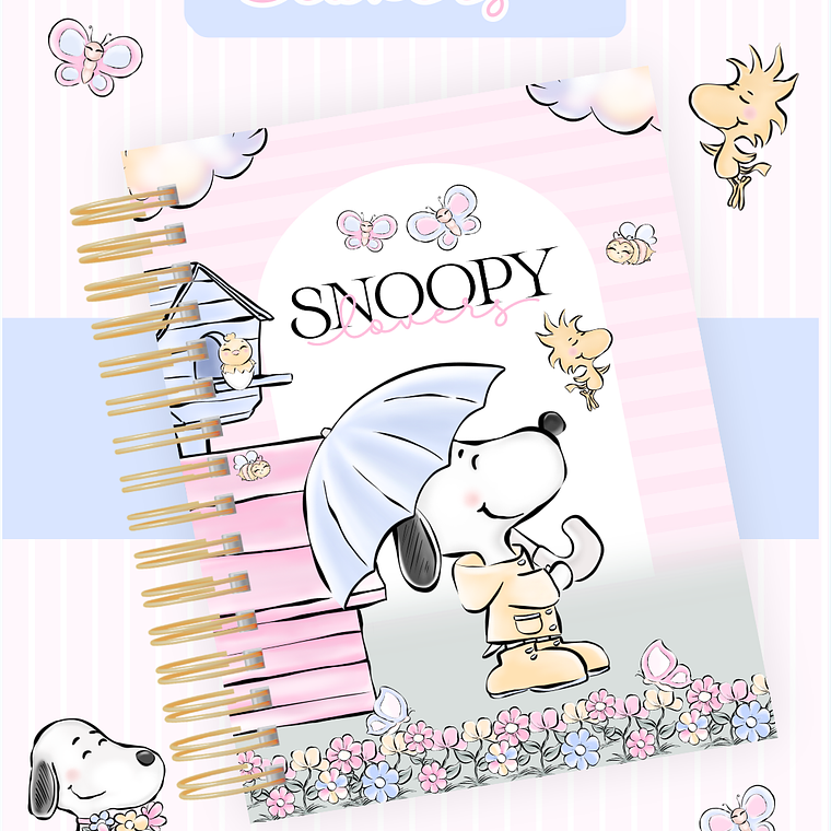 Arquivo Encadernação Coleção Snoopy Lovers 2026 - PAMELLA VIEIRA 6