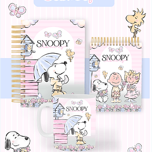 Arquivo Encadernação Coleção Snoopy Lovers 2026 - PAMELLA VIEIRA
