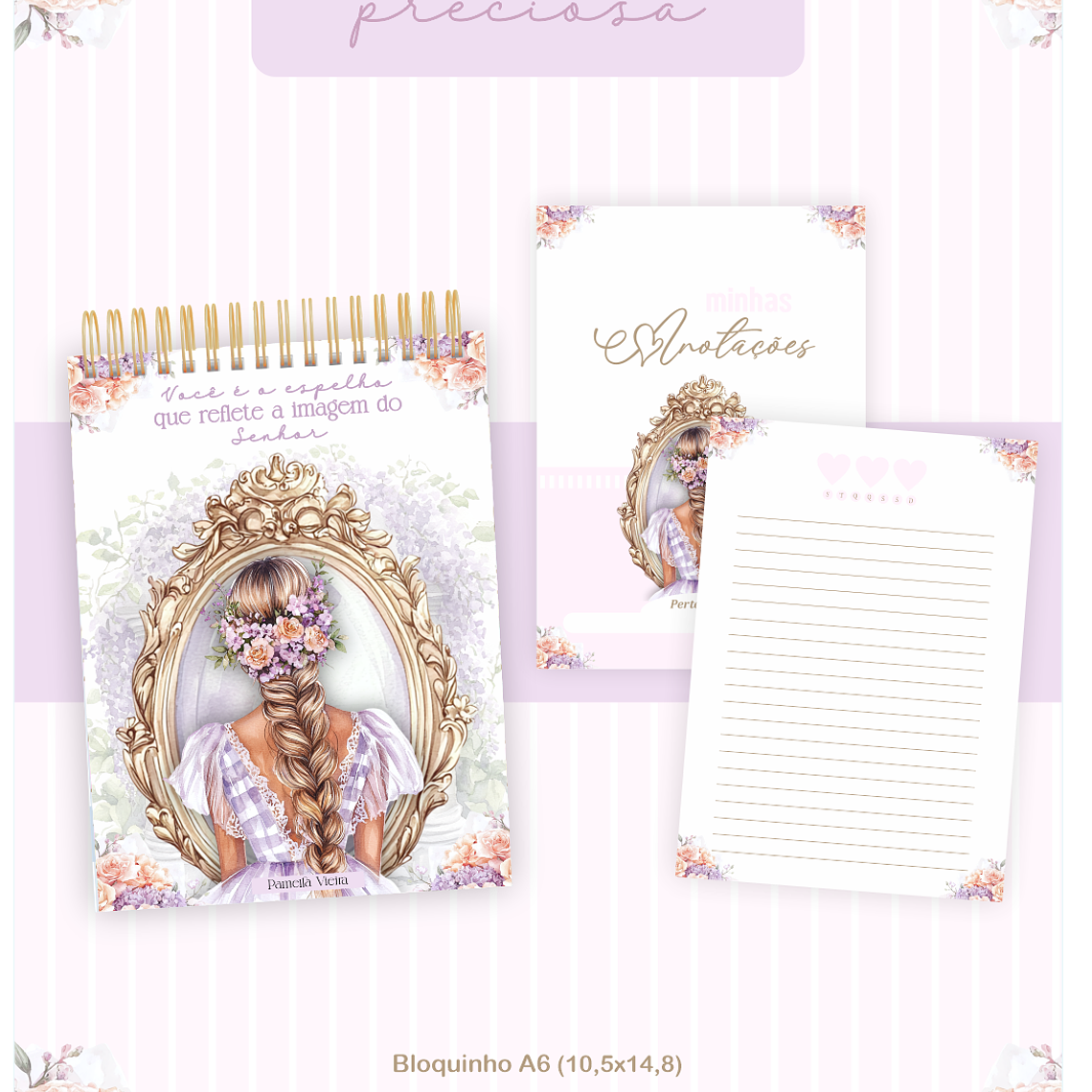 Arquivo Encadernação Coleção Princesa 2026 - Pamella Vieira 5