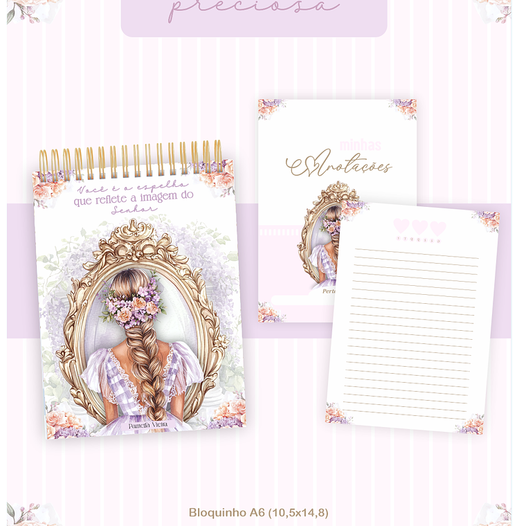 Arquivo Encadernação Coleção Princesa 2026 - Pamella Vieira 5